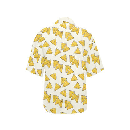 Nachos Pattern Print Design A01 Women's Hawaiian Shirt