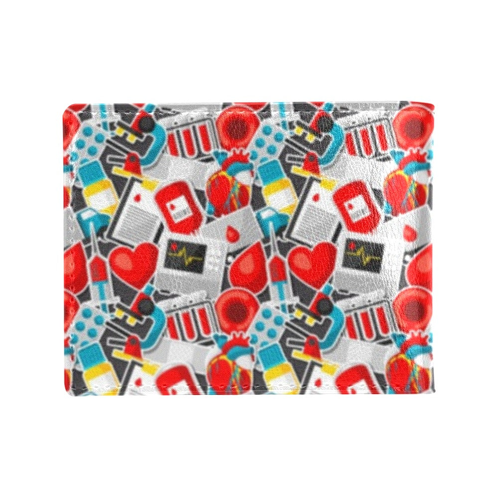 Phlebotomist Medical Themed Men's ID Card Wallet