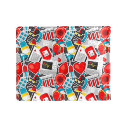 Phlebotomist Medical Themed Men's ID Card Wallet