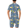 Monarch Butterfly Pattern Print Design 02 Men's Romper