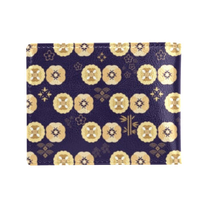 Sakura Print Design LKS303 Men's ID Card Wallet