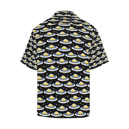 UFO Print Design LKS303 Men's Hawaiian Shirt