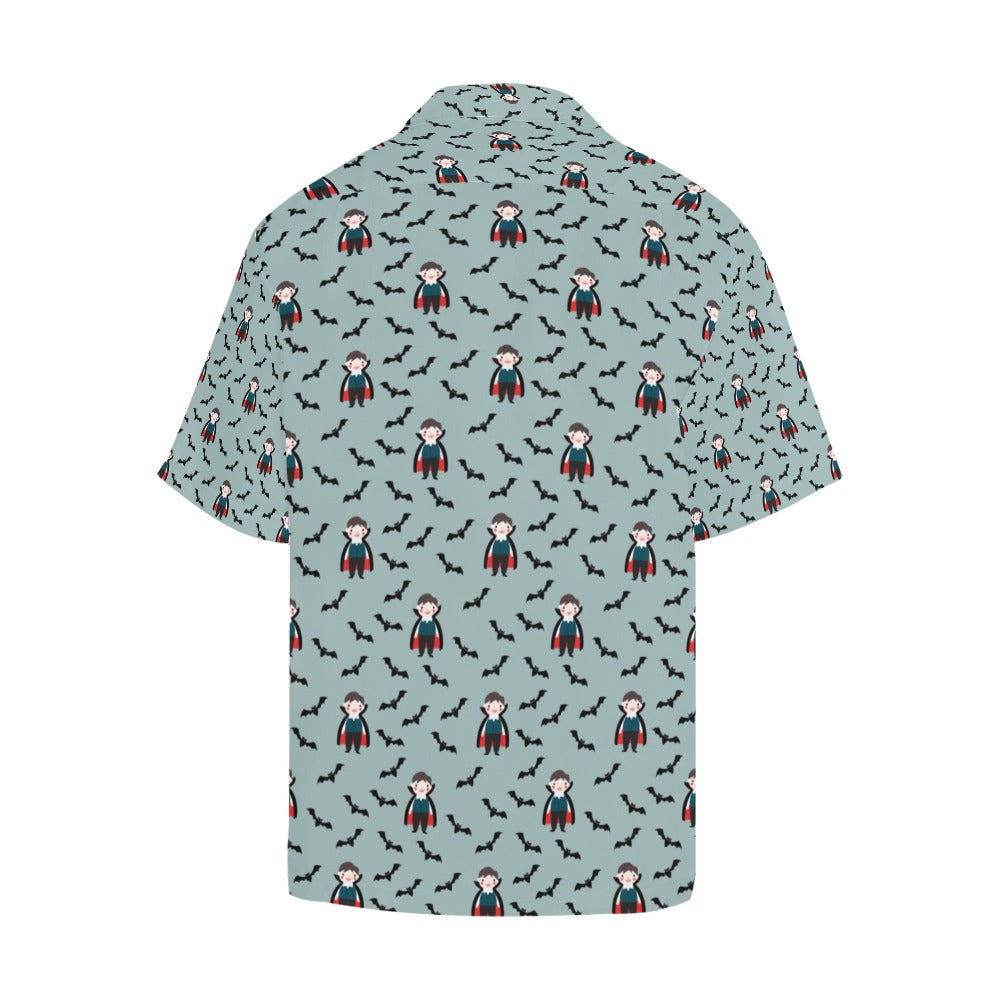 Vampire Print Design LKS304 Men's Hawaiian Shirt