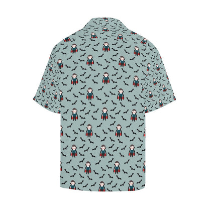 Vampire Print Design LKS304 Men's Hawaiian Shirt