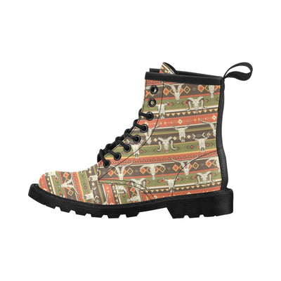 American indian Skull Animal Women's Boots