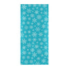 Snowflake Print Design LKS304 Beach Towel 32" x 71"