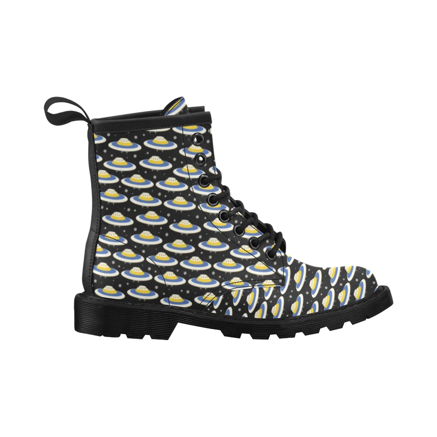 UFO Print Design LKS303 Women's Boots