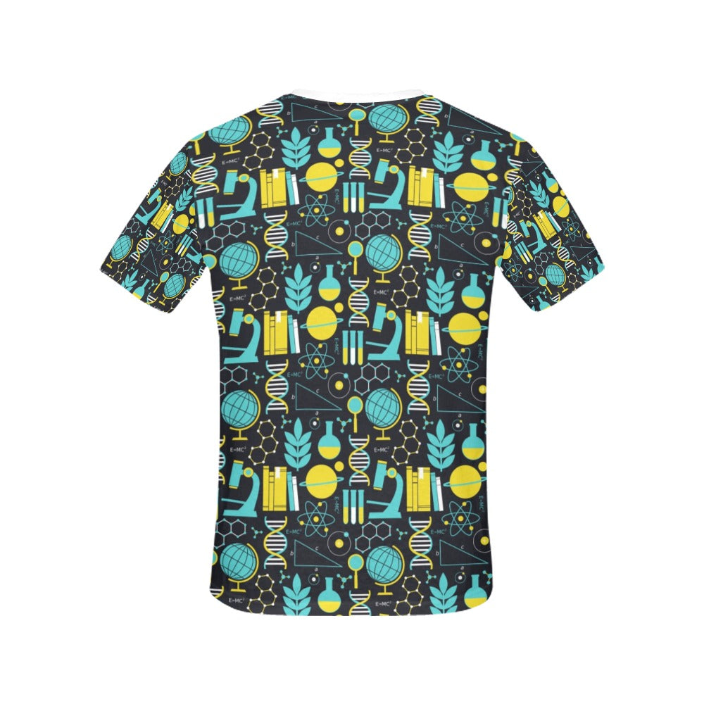 Science Print Design LKS301 Women's  T-shirt