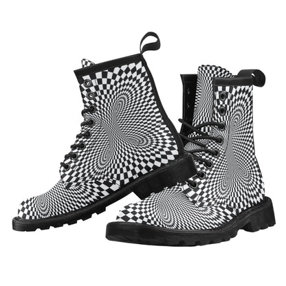 Optical illusion Projection Torus Women's Boots