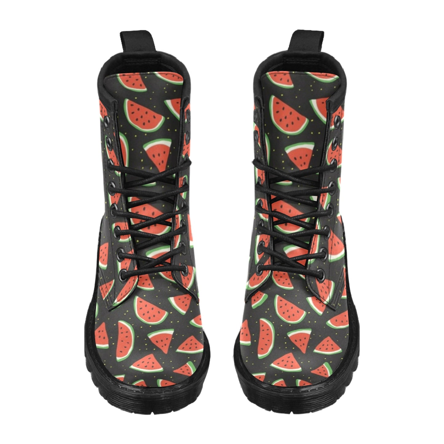 Watermelon Pattern Print Design WM09 Women's Boots