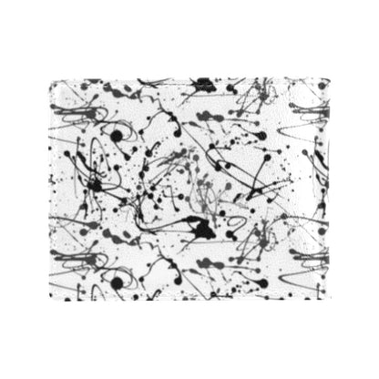 Splatter Print Design LKS305 Men's ID Card Wallet