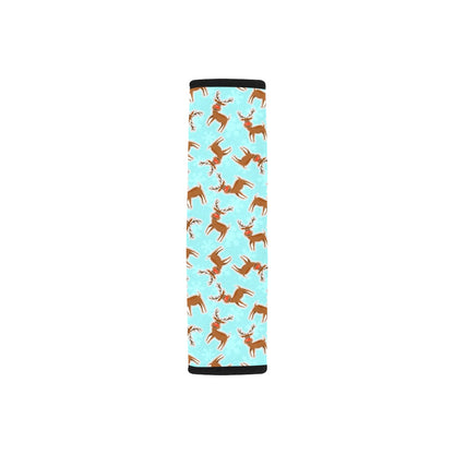 Reindeer Print Design LKS403 Car Seat Belt Cover