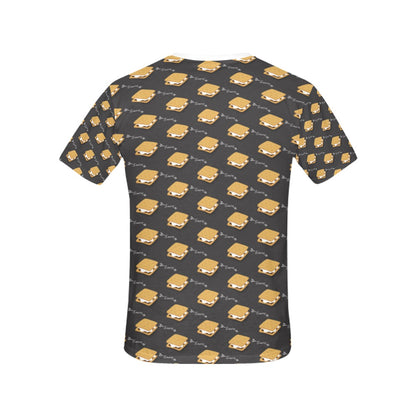 S_Mores Print Design LKS301 Women's  T-shirt