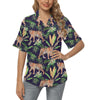 Tiger Jungle Women's Hawaiian Shirt