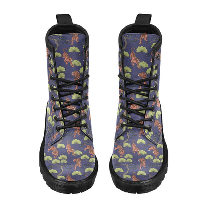 Tiger Pattern Japan Style Women's Boots