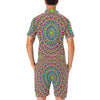 Bohemian Colorful Style Print Men's Romper