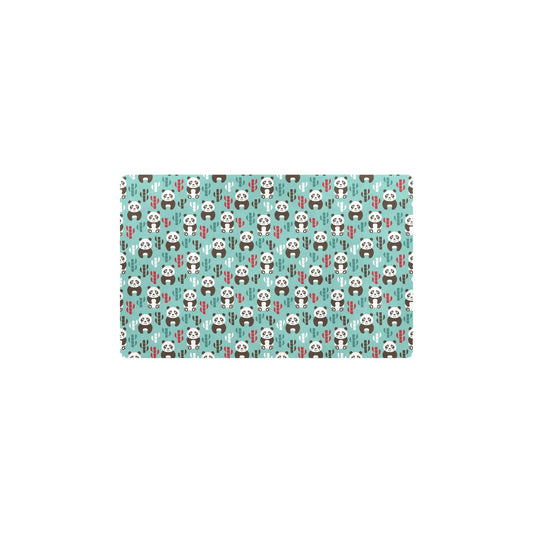 Panda Bear Cute Themed Print Kitchen Mat