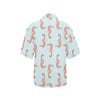 SeaHorse Pattern Print Design 01 Women's Hawaiian Shirt