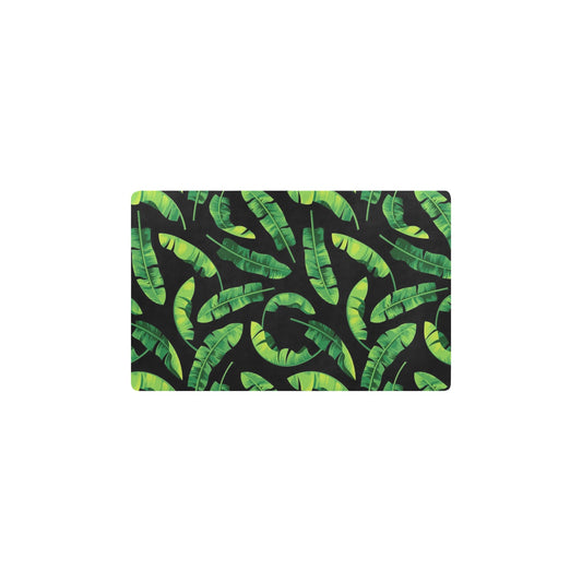 Banana Leaf Pattern Print Design BL02 Kitchen Mat