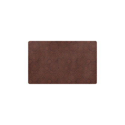 Aboriginal Pattern Print Design 02 Kitchen Mat