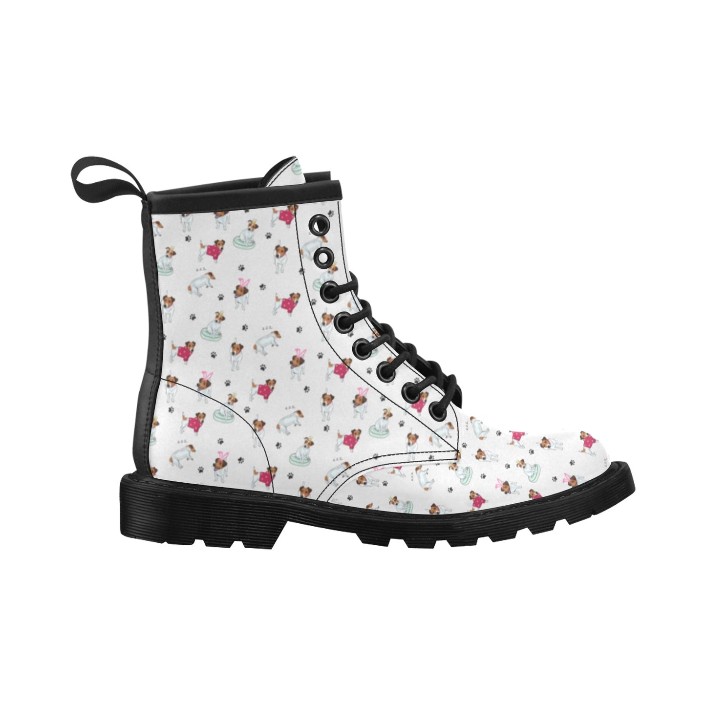 Russell Terriers Print Design LKS308 Women's Boots