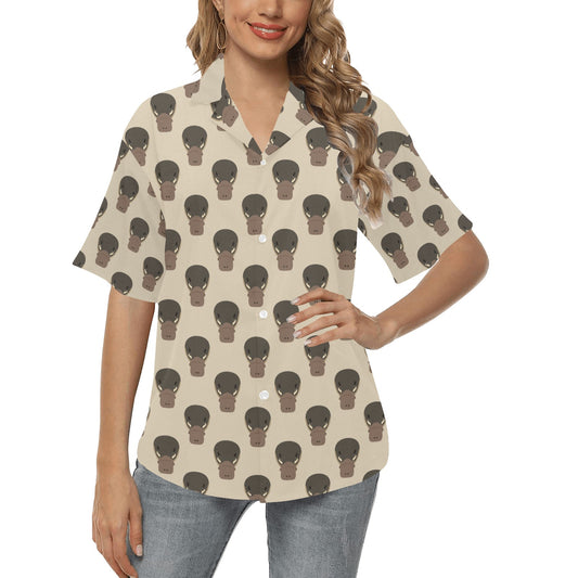 Platypus Pattern Print Design A03 Women's Hawaiian Shirt