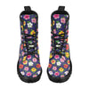 Hibiscus Colorful Print Design LKS301 Women's Boots