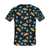 UFO Alien Print Design LKS306 Men's All Over Print T-shirt