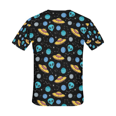 UFO Alien Print Design LKS306 Men's All Over Print T-shirt