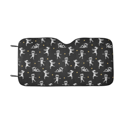 Mummy Cute Print Design LKS301 Car front Windshield Sun Shade