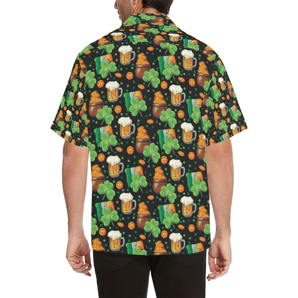 St Patricks Day Print Design LKS303 Men's Hawaiian Shirt