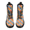 Nautical Pattern Design Themed Print Women's Boots