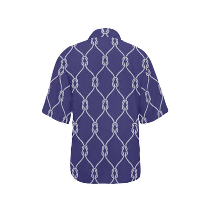 Rope Pattern Print Design A03 Women's Hawaiian Shirt