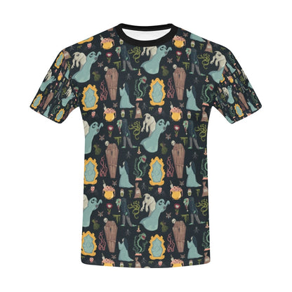 Creepy Print Design LKS303 Men's All Over Print T-shirt