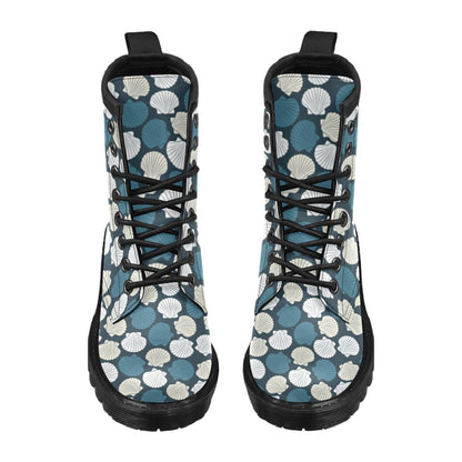 Seashell Print Design LKS3013 Women's Boots