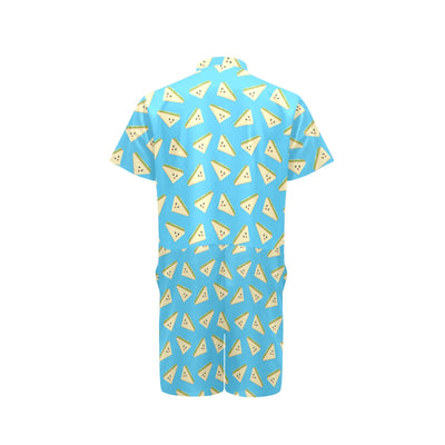 Sandwich Emoji Print Design LKS305 Men's Romper