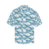 Wave Japan Style Print Design LKS304 Men's Hawaiian Shirt