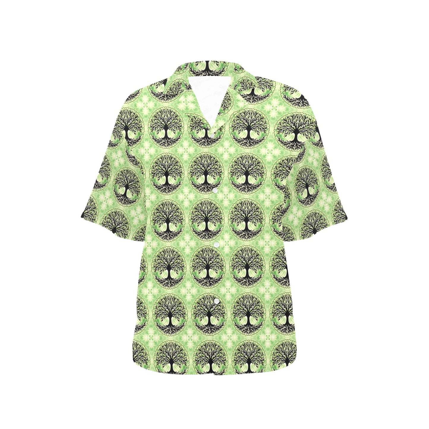 Celtic Pattern Print Design 010 Women's Hawaiian Shirt