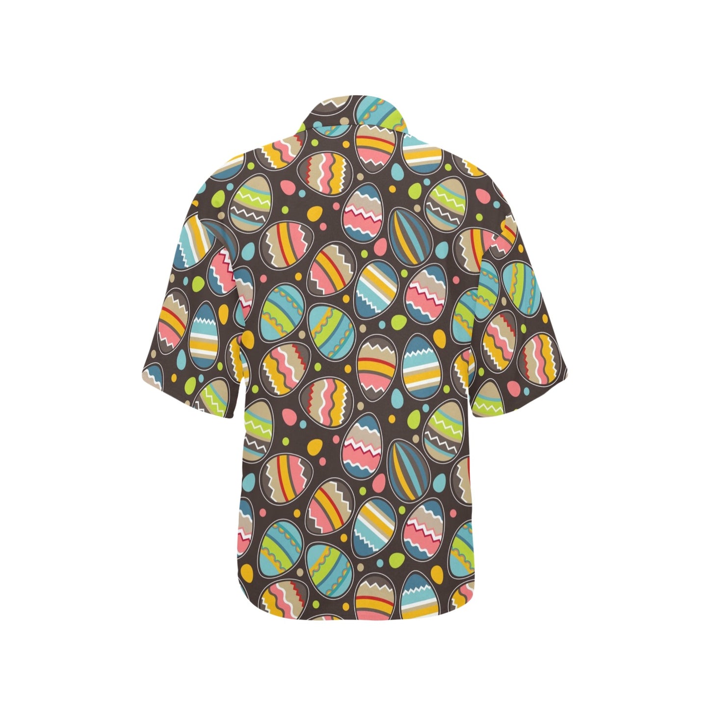 Easter Eggs Pattern Print Design RB03 Women's Hawaiian Shirt