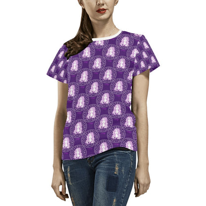 Virgo Print Design LKS301 Women's  T-shirt