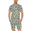 Dachshund Cute Print Pattern Men's Romper