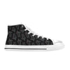 Sea Turtle Print Design LKS3012 High Top Women's White Shoes