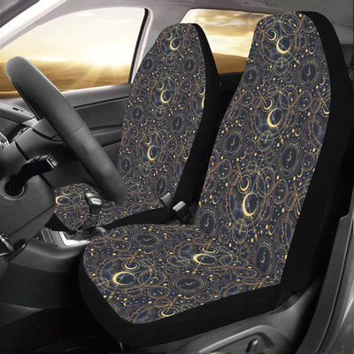 Celestial Pattern Print Design 04 Car Seat Covers (Set of 2)-JORJUNE.COM