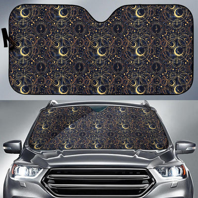 Celestial Pattern Print Design 04 Car Sun Shade-JORJUNE.COM