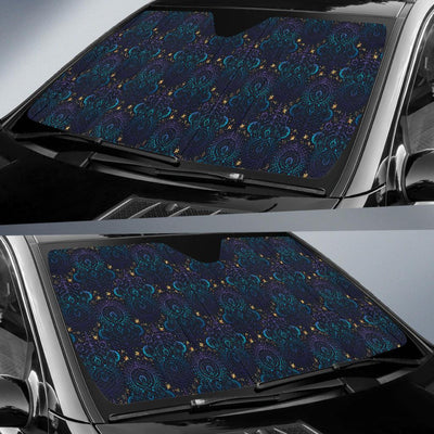 Celestial Pattern Print Design 06 Car Sun Shade-JORJUNE.COM