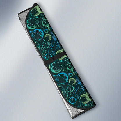 Celestial Pattern Print Design 07 Car Sun Shade-JORJUNE.COM