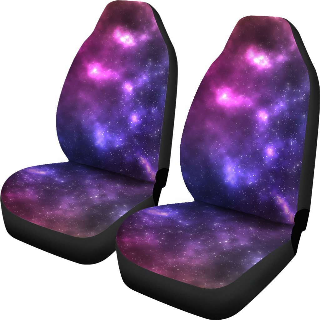 Celestial Purple Blue Galaxy Universal Fit Car Seat Covers