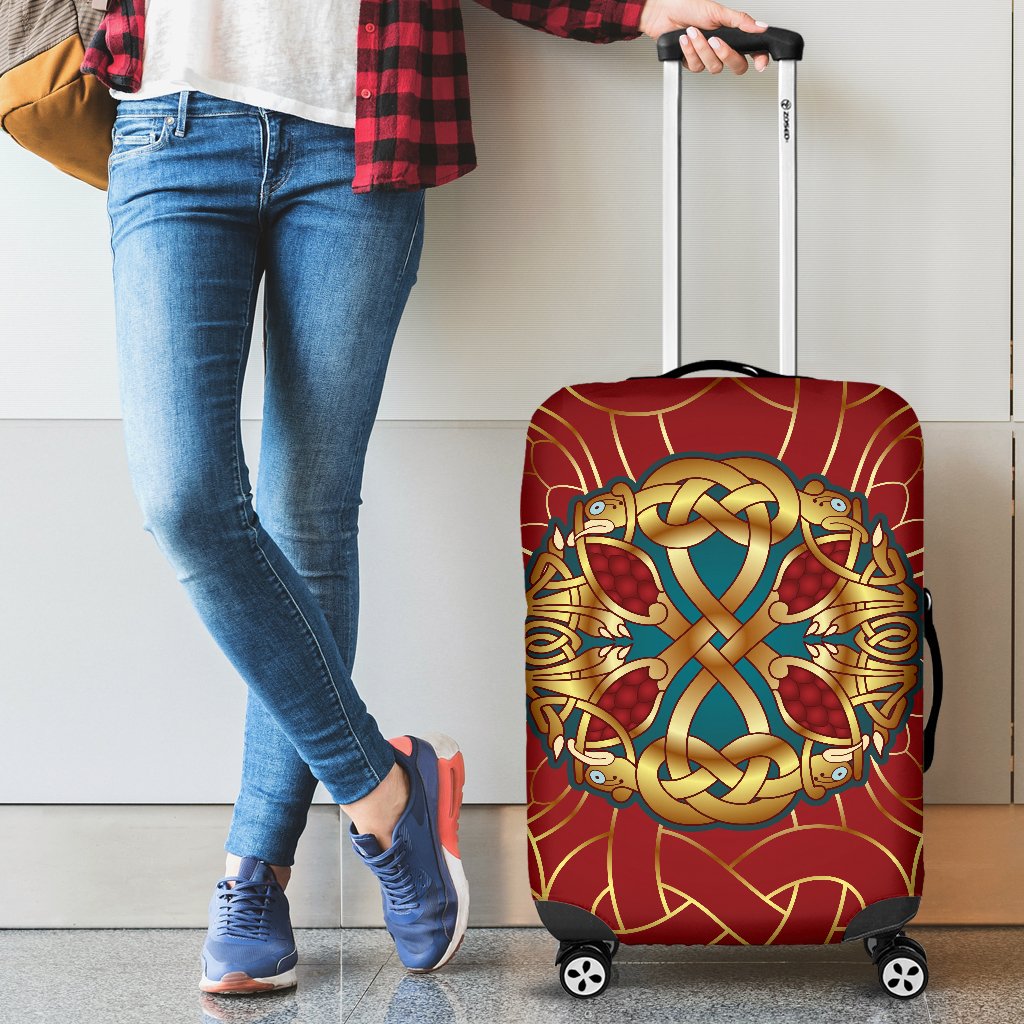 Celtic Design Luggage Cover Protector