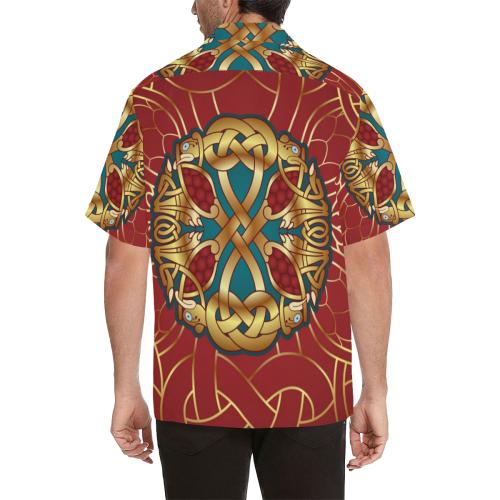 Celtic Design Men Hawaiian Shirt