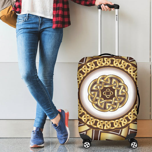 Celtic Gold Luggage Cover Protector